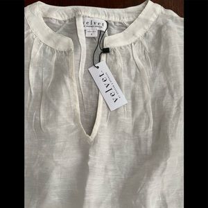 Millay Schifflie Lace  Blouse by Velvet